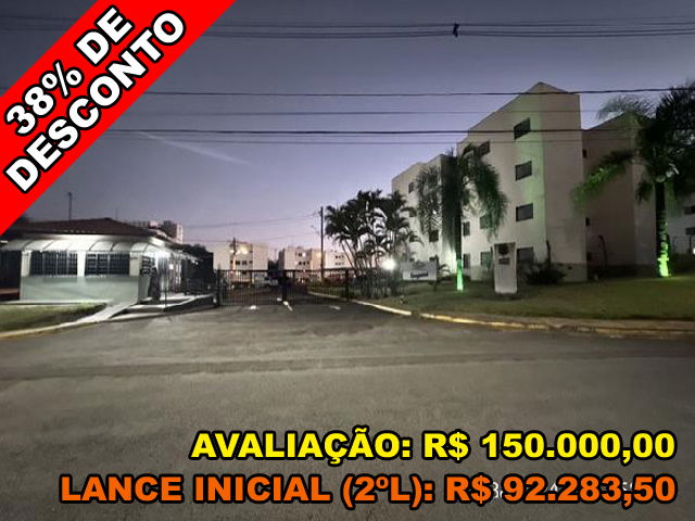 Apartamento 50m² com 1 vaga de garagem, desocupado