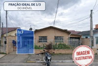 Fração ideal de 1/3 de casa com 96m² em terreno de 240m²