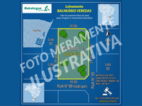 Terreno 384m² em Balneário Veredas, Itapoá/SC