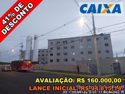 Apartamento com 2 quartos e área privativa de 41,19 m²