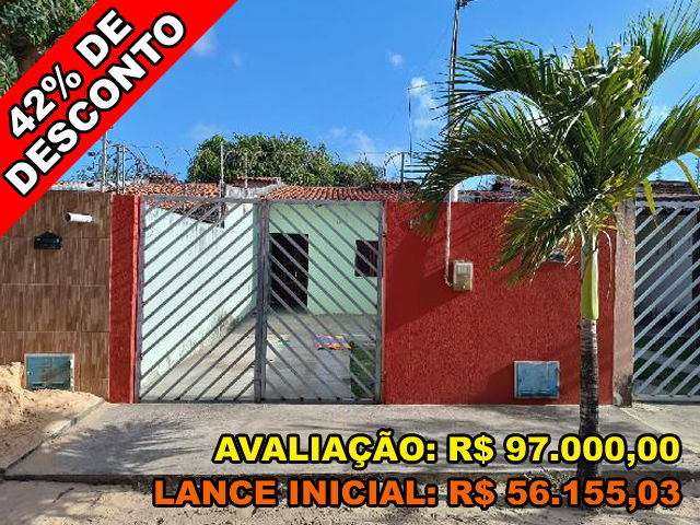 Casa com 2 quartos, 1 banheiro, 1 vaga e 64,51m² construída