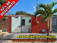 Casa com 2 quartos, 1 banheiro, 1 vaga e 64,51m² construída