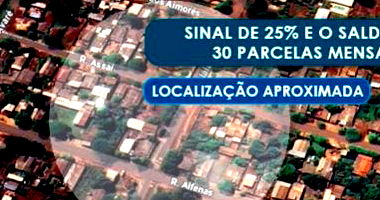 Terreno 360 m² no Jardim Jóquei Clube, Dourados - MS