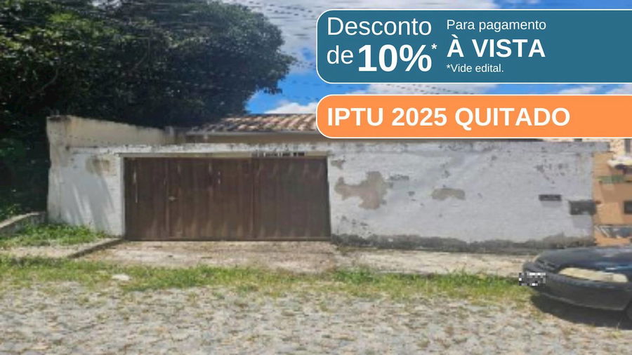 Casa aconchegante com 1 quarto e 41,82m² construída, ocupada