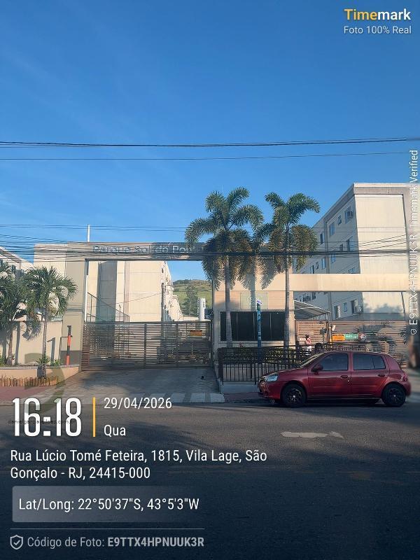 Apartamento 48m² com 2 quartos em São Gonçalo