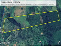 Área Rural de 68,60ha com Gleba São Pedro do Cacete - Fazenda Santa Luzia