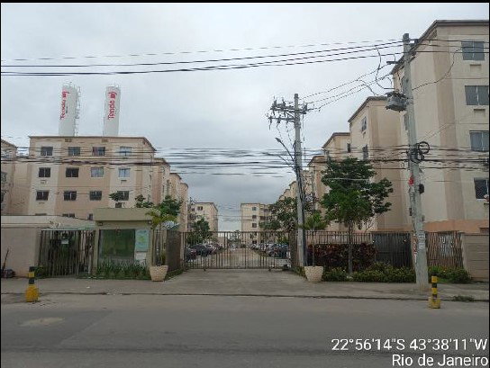 Apartamento 2 quartos com vaga em Santa Cruz, RJ - 62,7m²
