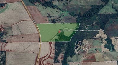 Área rural de 13,35 ha com 5,52 alqueires