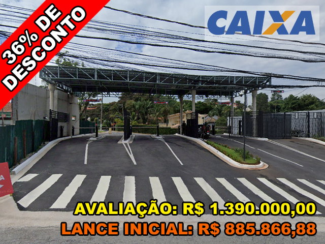 Casa 2 Quartos em Jandira c/ 311m² e Penhora