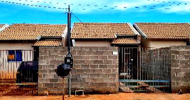 Casa com 2 quartos, 1 banheiro, área construída 58,42m², 1 vaga