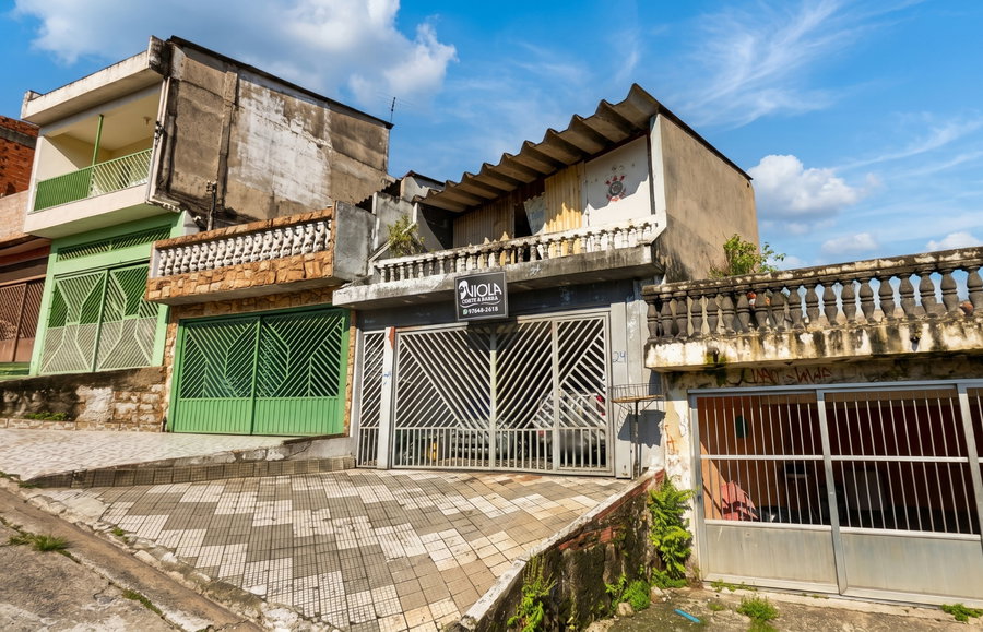 Casa com 2 dormitórios em Osasco/SP - 57m² construídos sobre terreno de 128,5m²