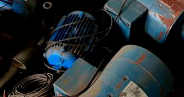 Lote de Materiais com Motores e Esmerilhadeiras