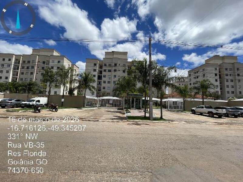 Apartamento 2 quartos, 48,48m² privativos, vaga de garagem - Goiânia/GO