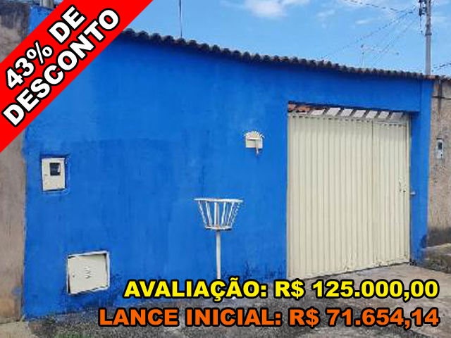 Casa 2 quartos com varanda, 1 vaga, 58.67m² construída, desocupada