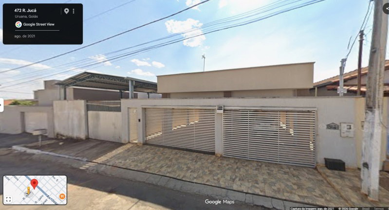 Terreno com Casa e Galpão em Uruana/GO