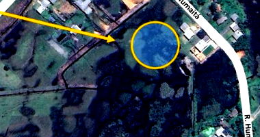 Terreno com aproximadamente 300m² em Balneário Cometa, desocupado