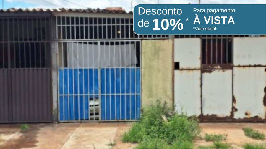 Casa com 44,70m² no Jardim Céu Azul, ocupada