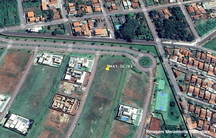 Terreno urbano de 1000m² no Residencial Ituiutaba, sem benfeitorias