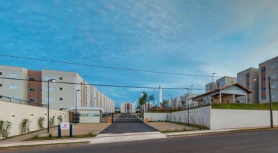 Apartamento 2 quartos, 1 banheiro e 46,38 m²