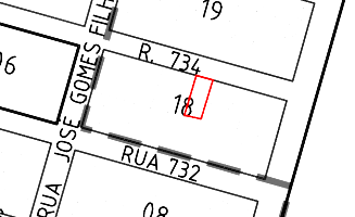 Direitos sobre Casa com Terreno de 384m² em Vilhena/RO