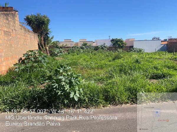 Terreno em Uberlândia com 290m²