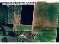 Sítio rural com 48,35 hectares, 2 casas desocupadas, área plana