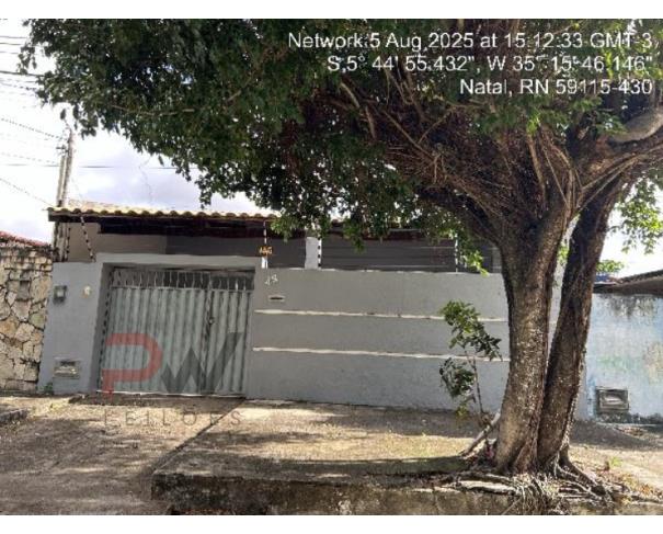 Casa em Natal/RN com 2 quartos e 1 vaga