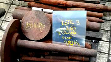 310kg de TARUGO - Oportunidade Única!