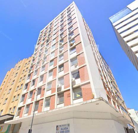 Sala Comercial com 44,62 m², 9º andar, desocupada