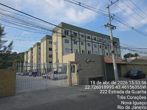 Apartamento 2 quartos, 45,68m², vaga de garagem em Nova Iguaçu/RJ