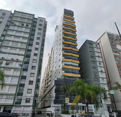Apartamento frente mar 171m² com vaga dupla em Santos/SP