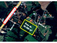 Gleba de terras ampla 36.300m² com solo fértil e energia