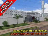 Apartamento 2 quartos, 1 banheiro, 1 vaga, 42.81m² privativos