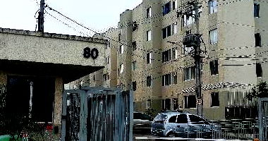 Apartamento 2 quartos com 41m², sala, cozinha e banheiro