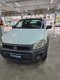 Fiat Strada Working 2014/2015 - Branco - Flex - R$35.000