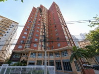 Apartamento com 17,85m², 1 quarto, 1 banheiro, frente à praia
