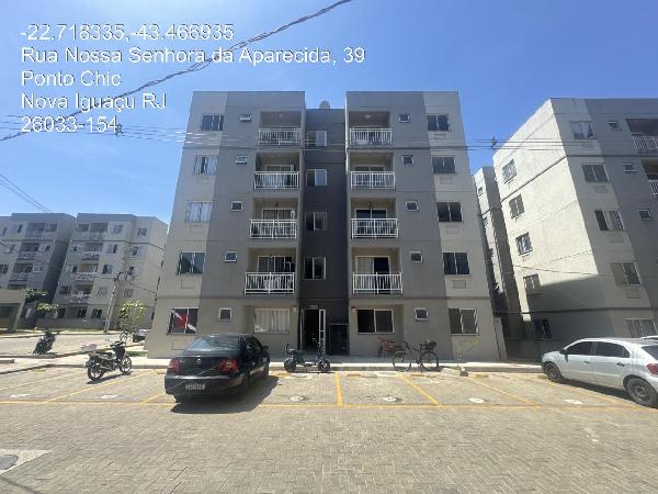 Apartamento com 2 quartos em Nova Iguaçu/RJ