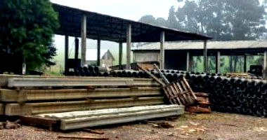 Chácara com Casa e Barracões em Campo Erê