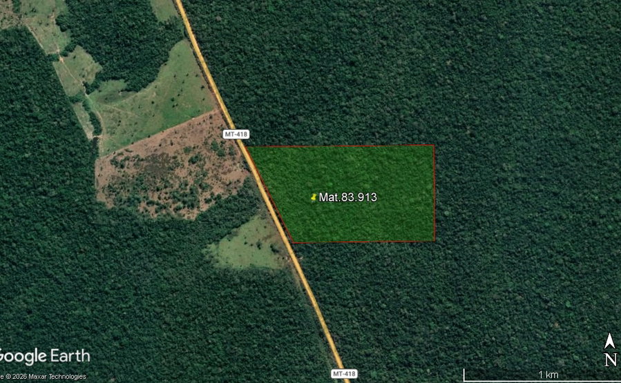 Imóvel Rural, 55 Hectares, GLEBA CANAMÂ, Aripuanã/MT
