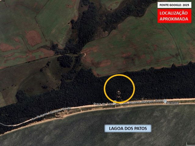 Fração ideal de terreno 2.958m² sem benfeitorias, relevo plano