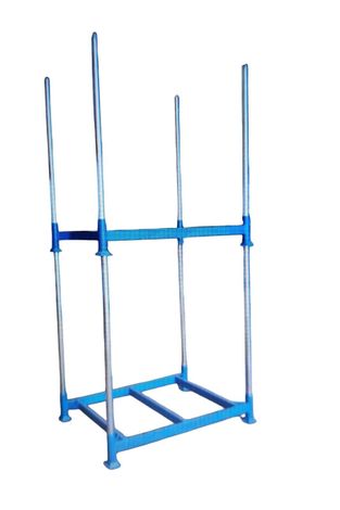 Rack Tubular Azul - MEVISAMETAL