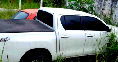 Toyota Hilux CDSRXA4FD 19/20 em Sucata Aproveitável