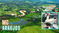 Fazenda com Casa Sede em Araújos/MG - 155 Hectares