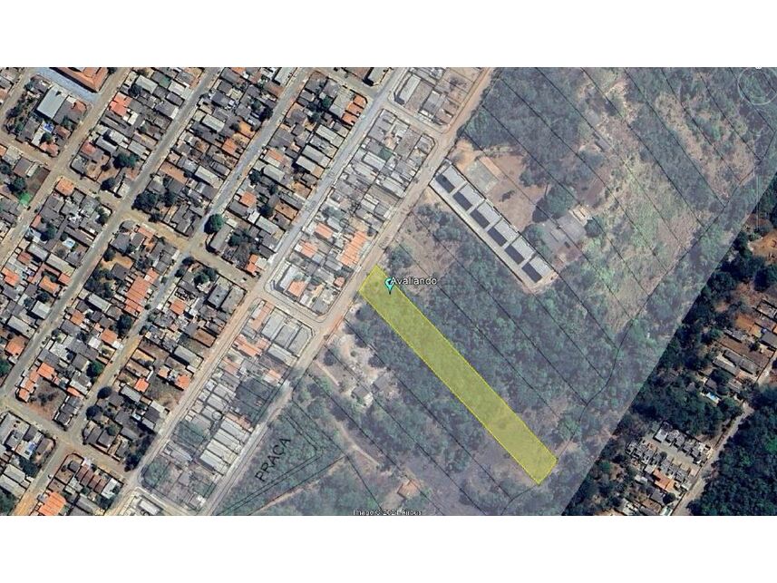 Terreno em leilão com 7.965m² em Cidade Ocidental/GO