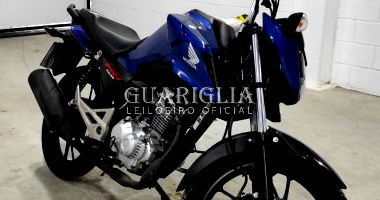 HONDA CG 160 FAN 2025 Azul com 7.000 KM