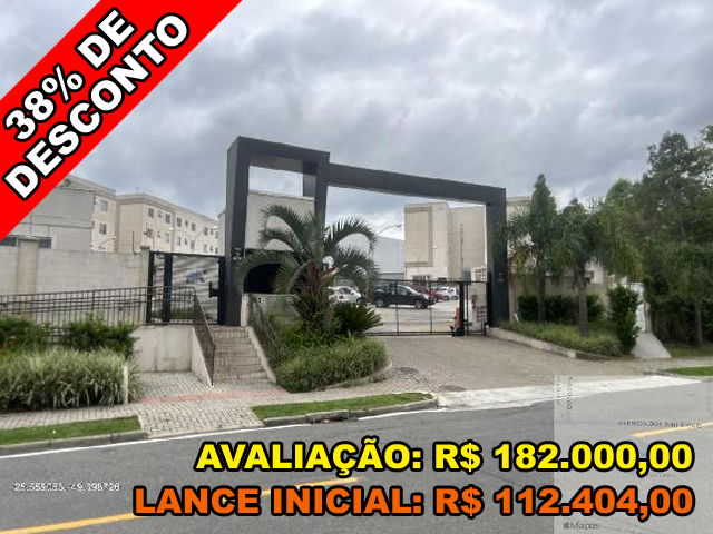 Apartamento 2 quartos, 1 banheiro, 1 vaga, 38,4m² privativos