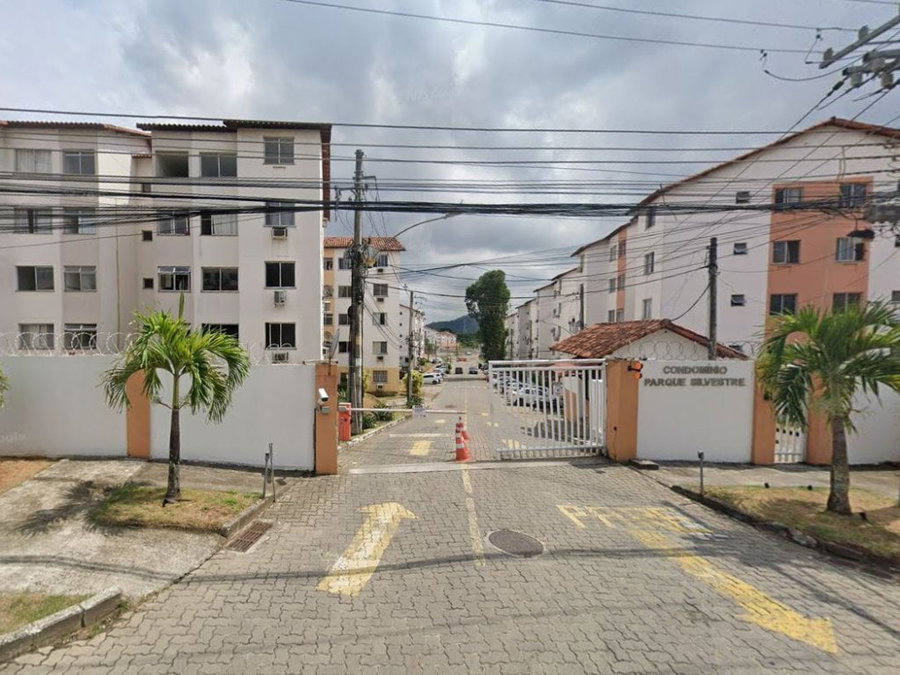 Apartamento 47m² em Campo Grande - RJ, 2 dormitórios, 1 banheiro, 47m²