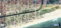 Terreno com Casa em Avenida da Praia
