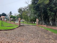 Terreno 3.554m² com casa e salão em Paulo Bento/RS