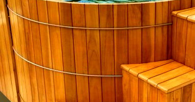 Seis Ofurôs de Madeira em Bom Estado